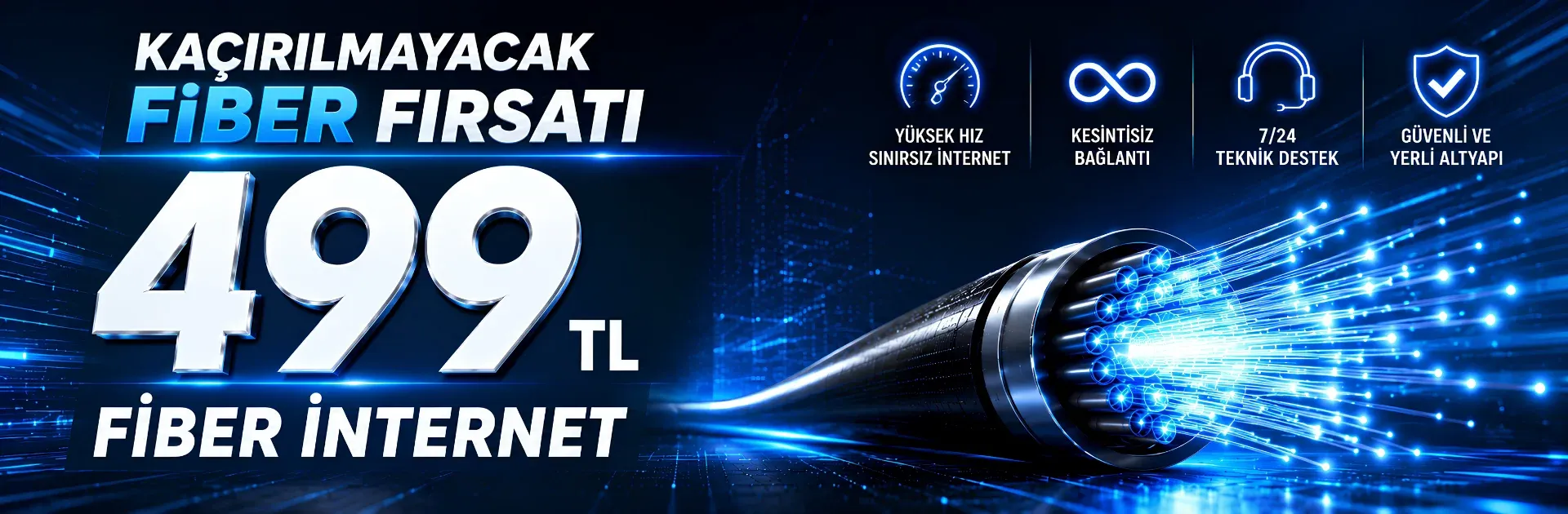 Fiber internet fırsatı